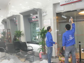 招商銀行大型除甲醛項目